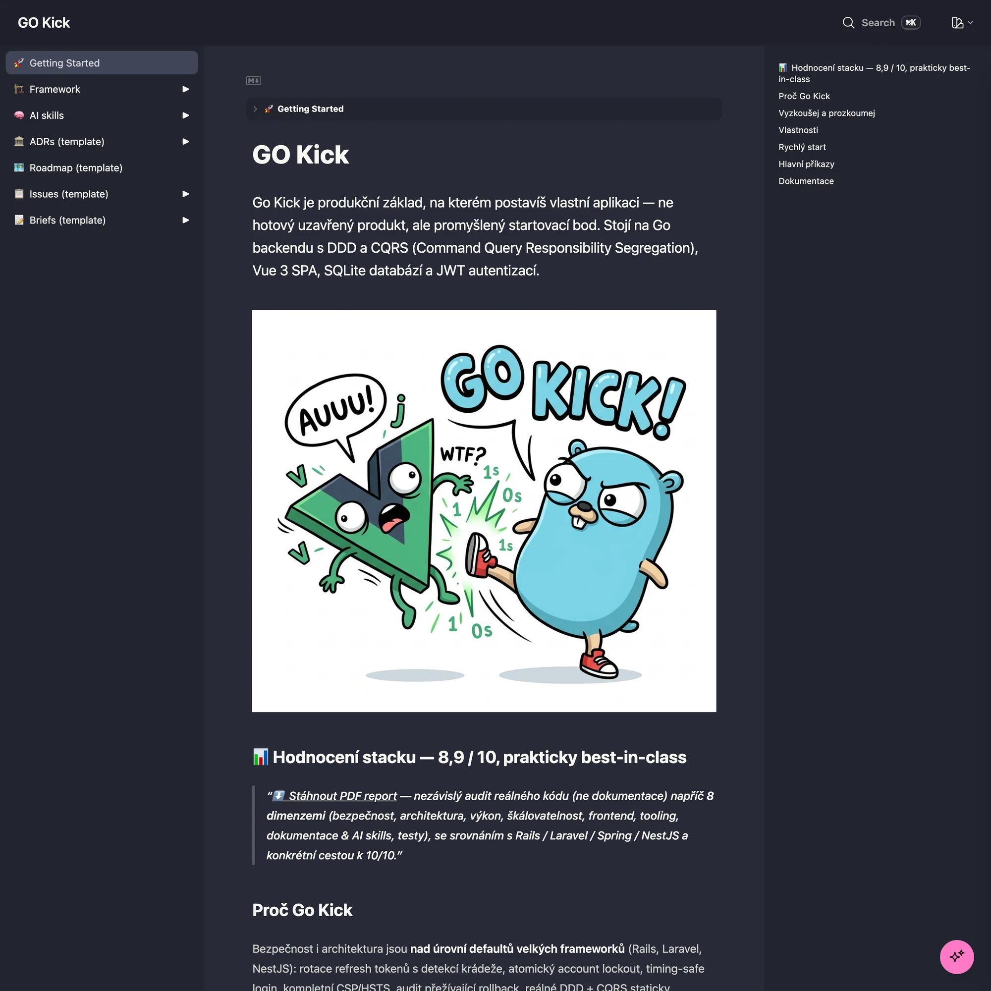 GoKick framework