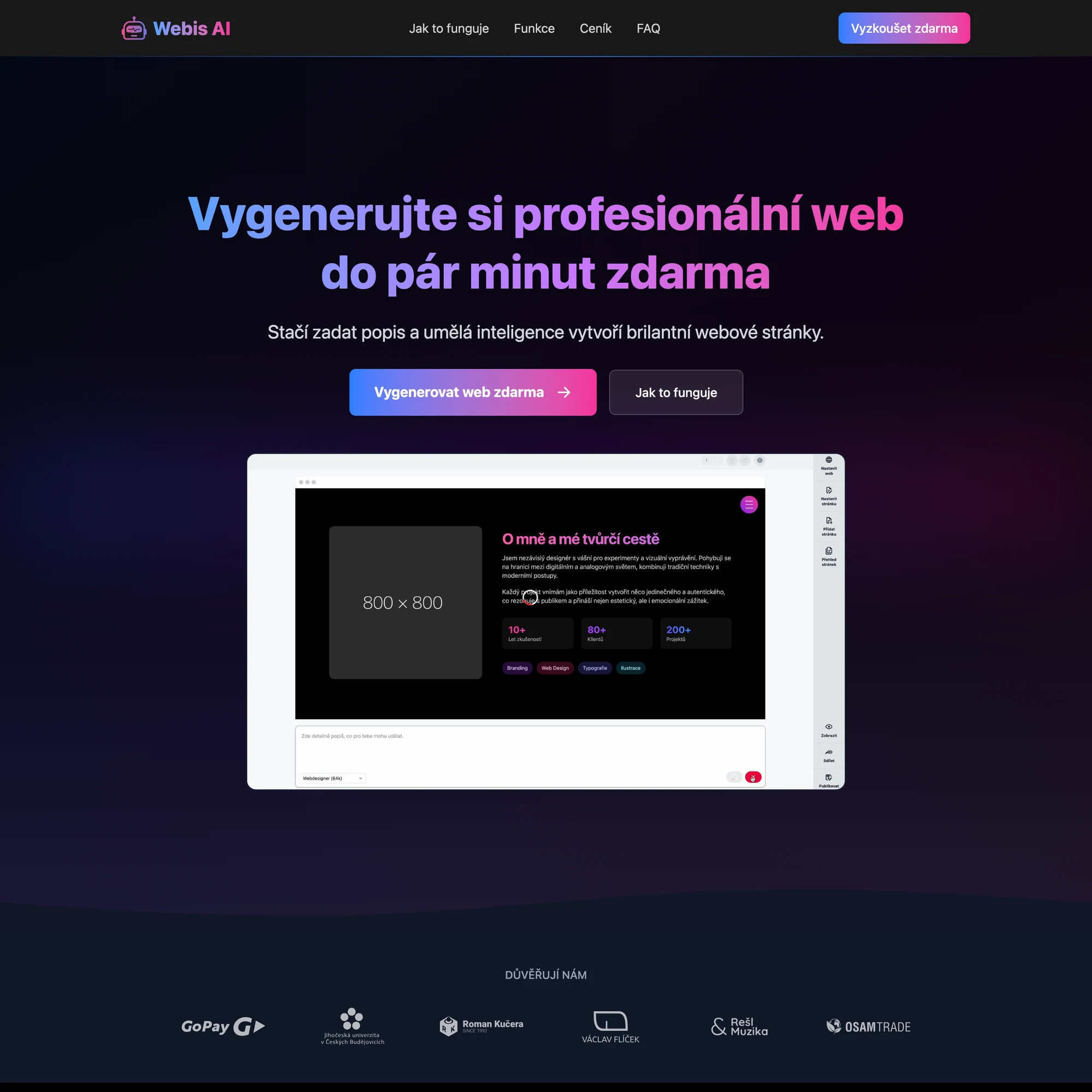 Platforma webis.ai